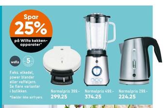 Bilka Spar 25% på wilfa køkkenapparater* tilbud