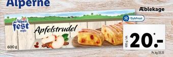 Lidl Æblekage tilbud