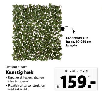 Kunstig hæk