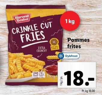 Lidl Pommes frites tilbud