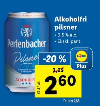 Lidl Alkoholfri pilsner tilbud