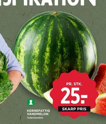 MENY Kernefattig vandmelon tilbud