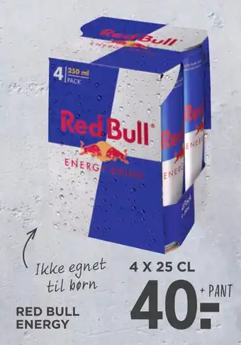 MENY Red bull energy tilbud