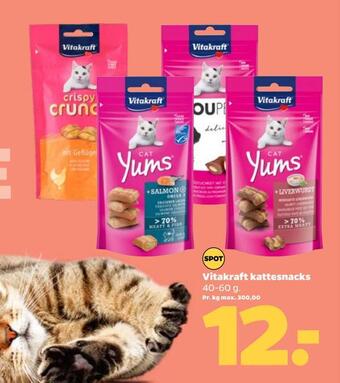 Netto Vitakraft kattesnacks tilbud