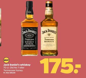 Netto Jack daniel's whiskey tilbud