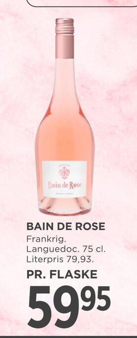MENY Bain de rose tilbud