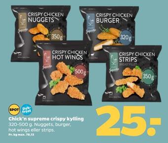 Chick'n supreme crispy kylling