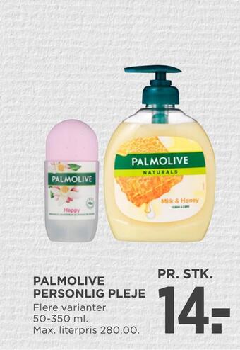 MENY Palmolive personlig pleje tilbud