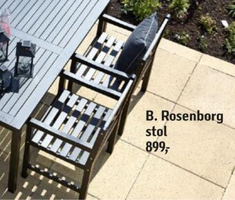 Føtex Rosenborg stol tilbud