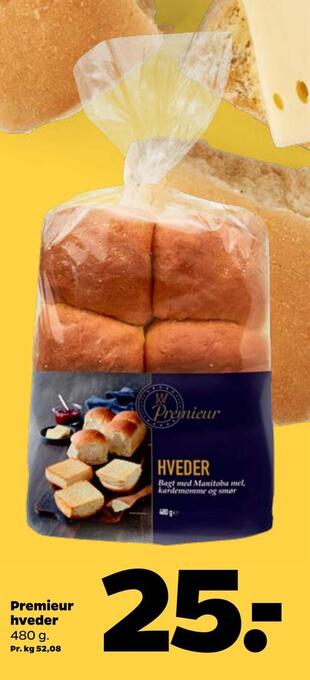 Netto Premieur hveder tilbud