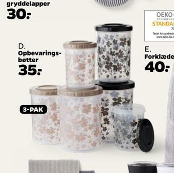 Netto Opbevaringsbøtter tilbud