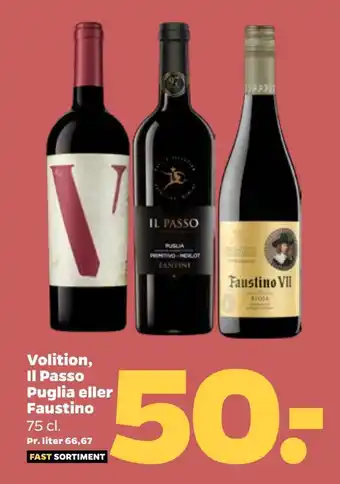 Netto Volition, il passo puglia eller faustino tilbud