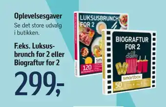 Føtex Luksus brunch for 2 eller biograftur for 2 tilbud