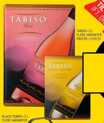 Priss Tabiso tilbud