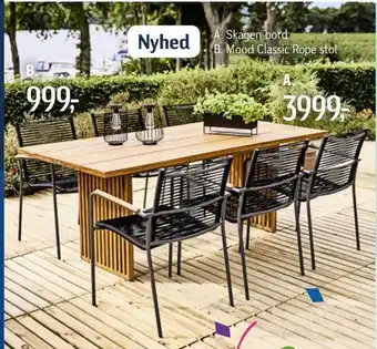 Føtex Mood classic rope stol tilbud