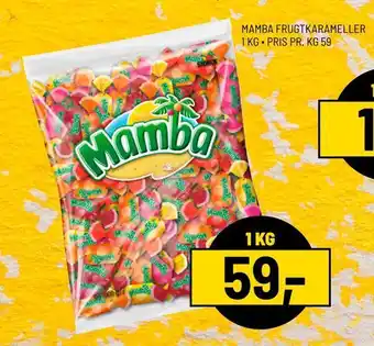 Priss Mamba frugtkarameller tilbud