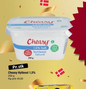 Fakta Tyskland Cheasy hytteost 1,5% tilbud