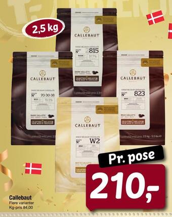 Fakta Tyskland Callebaut tilbud