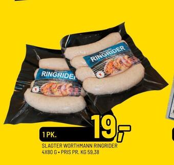 Priss Slagter worthmann ringrider tilbud