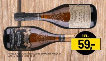 Grande alberone prosecco el spumante moscato