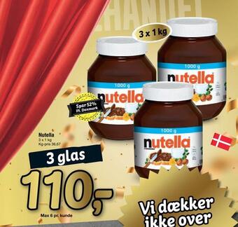 Fakta Tyskland Nutella tilbud