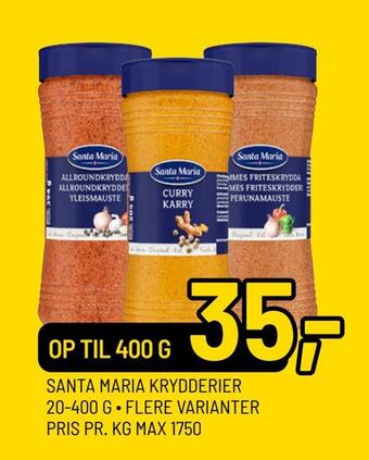 Santa maria krydderier