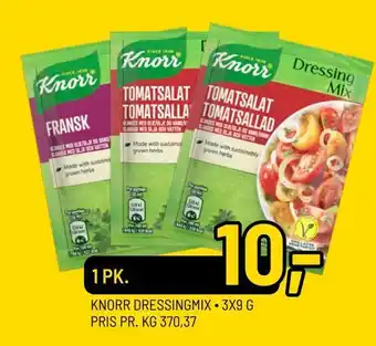 Priss Knorr dressingmix tilbud