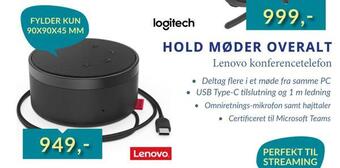 CBC Lenovo konferencetelefon tilbud