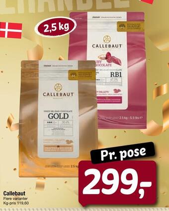 Fakta Tyskland Callebaut tilbud
