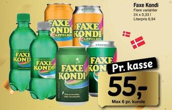 Fakta Tyskland Faxe kondi tilbud