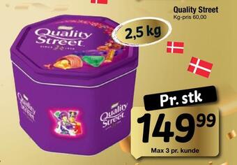 Fakta Tyskland Quality street tilbud