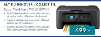 CBC Epson workforce wf-2910dwf tilbud