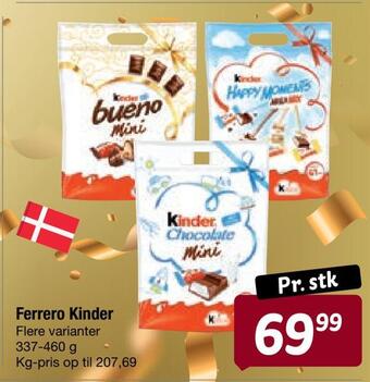 Fakta Tyskland Ferrero kinder tilbud
