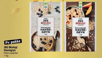 Fakta Tyskland 365 økologi havregryn tilbud