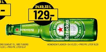 Heineken flasker