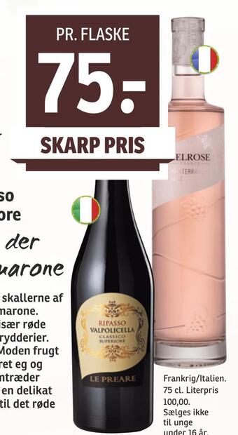 SPAR Le preare ripasso classico superiore tilbud