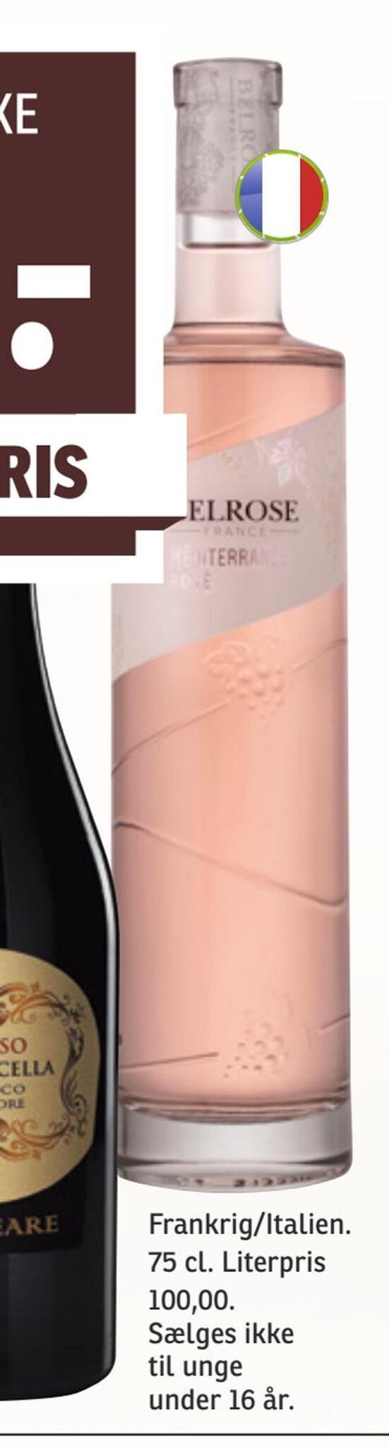 Belrose méditerranée rosé tilbud hos SPAR