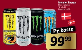 Fakta Tyskland Monster energy tilbud