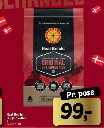 Fakta Tyskland Heat beads bbq briketter tilbud