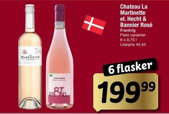 Fakta Tyskland Chateau la martinette el. hecht & bannier rosé tilbud
