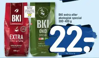 REMA 1000 Bki extra eller økologisk special tilbud
