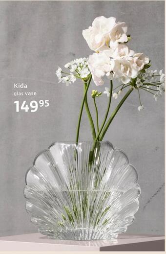 Sinnerup Kida glas vase tilbud