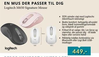 Logitech m650 signature mouse