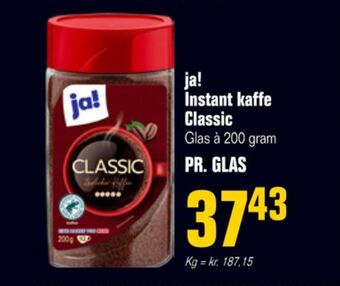 Otto Duborg Classic instant kaffe tilbud