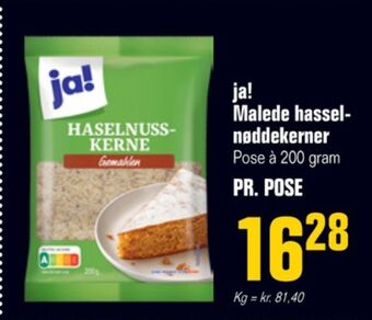 Otto Duborg Ja! hasselnøddekerner tilbud
