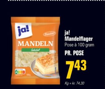 Otto Duborg Ja! mandelflager tilbud