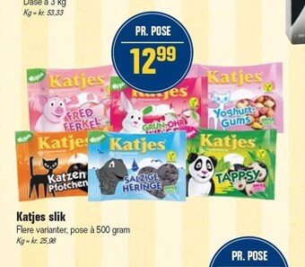 Otto Duborg Katjes slik tilbud