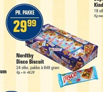 Otto Duborg Nordthy disco biscuit tilbud
