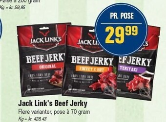 Otto Duborg Jack link's beef jerky tilbud