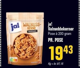 Otto Duborg Ja! valnøddekerner tilbud